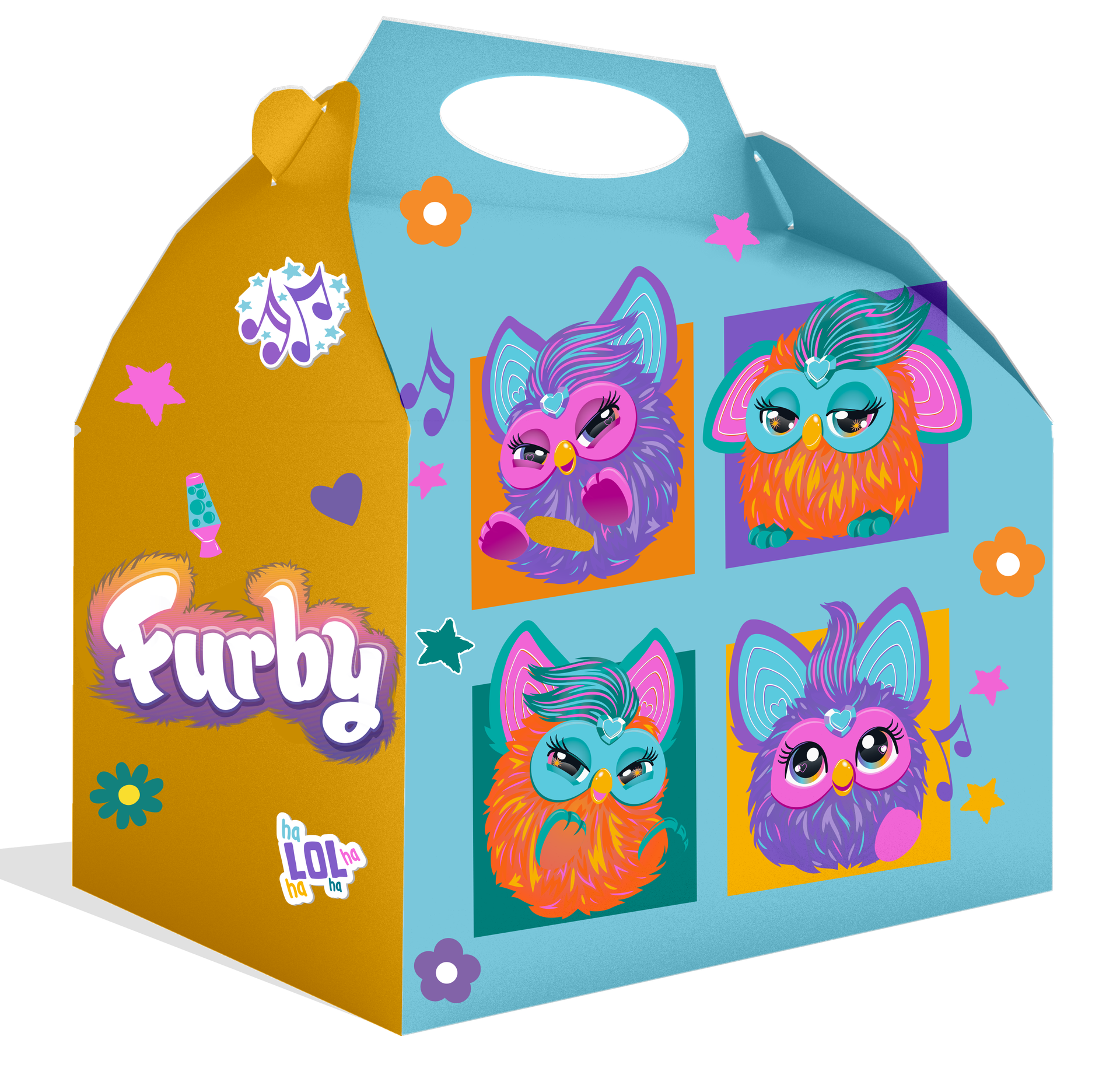 Caja Furby 20 x 16 x 11 cm