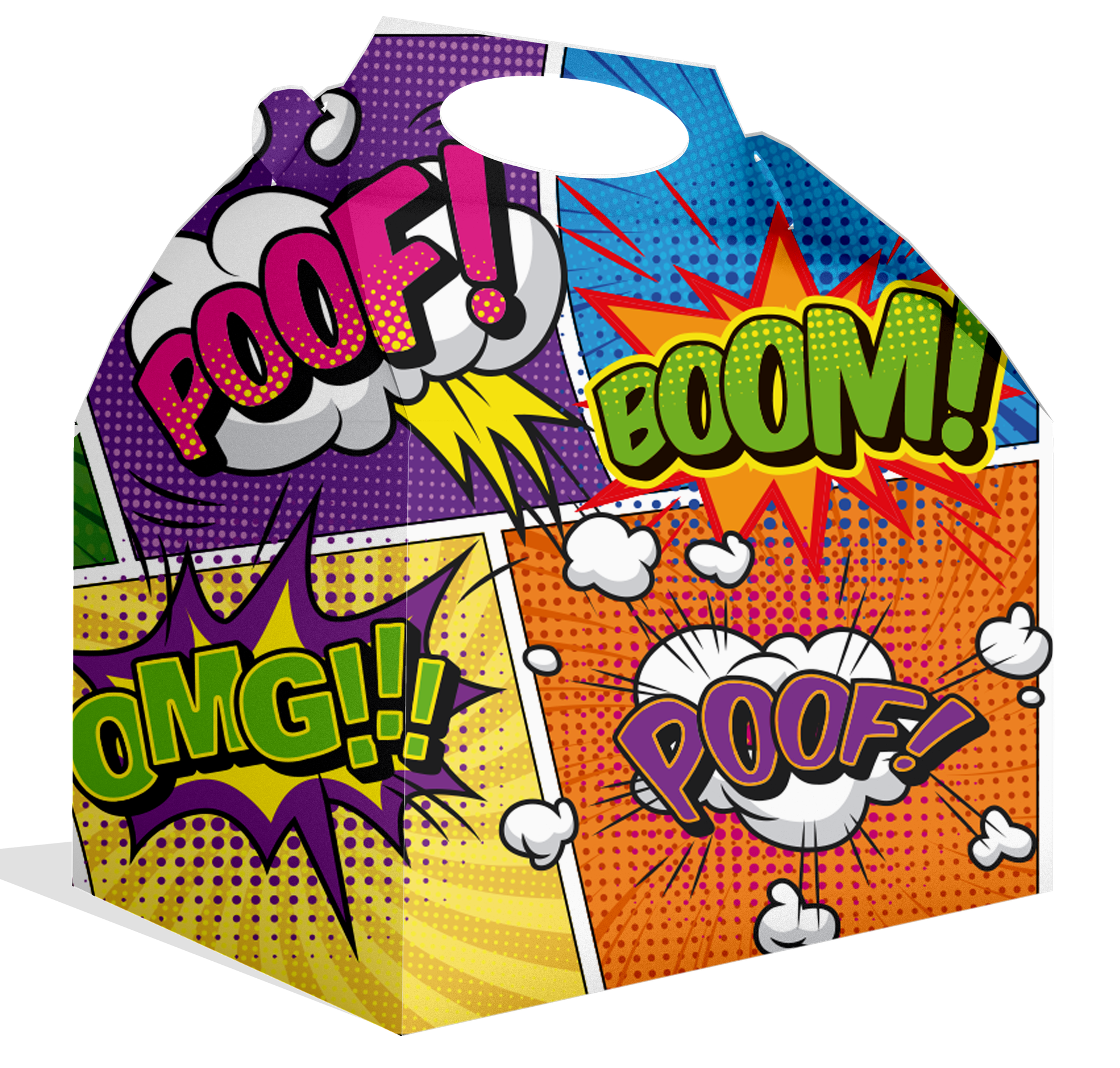 Caja Superhéroes 20 x 16 x 11 cm