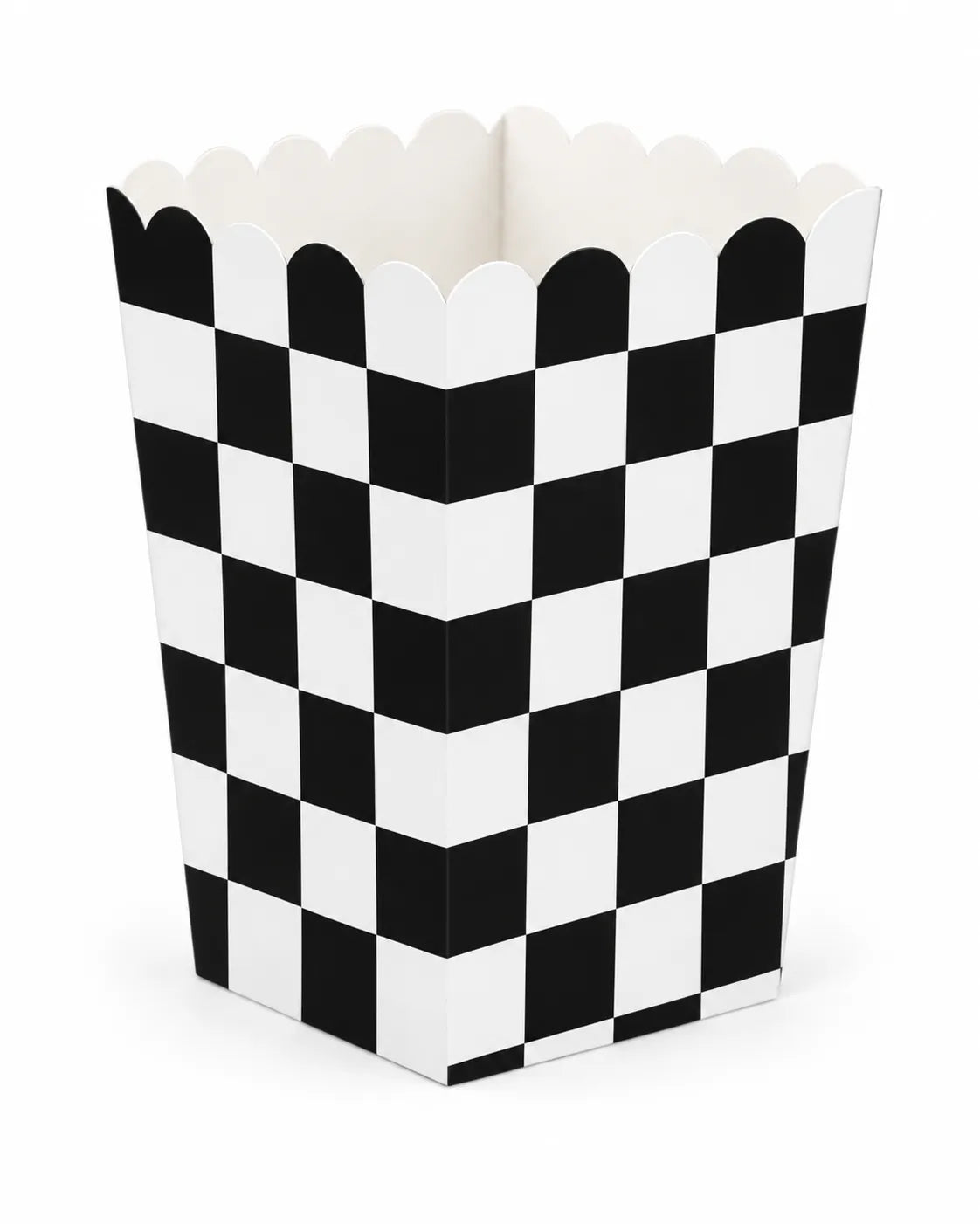 Cajita Alta Negro y Blanco 5 x 5 x 12 cm