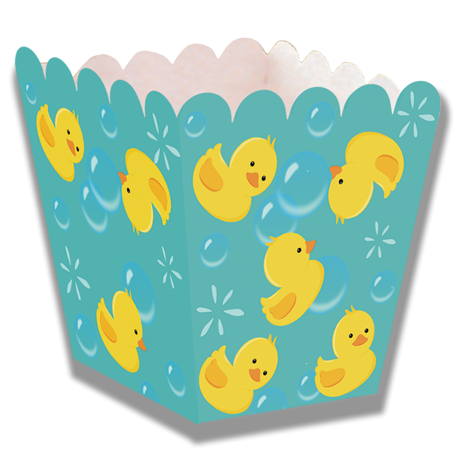 Cajita Baja Bubble Bath 5 x 5 x 7 cm