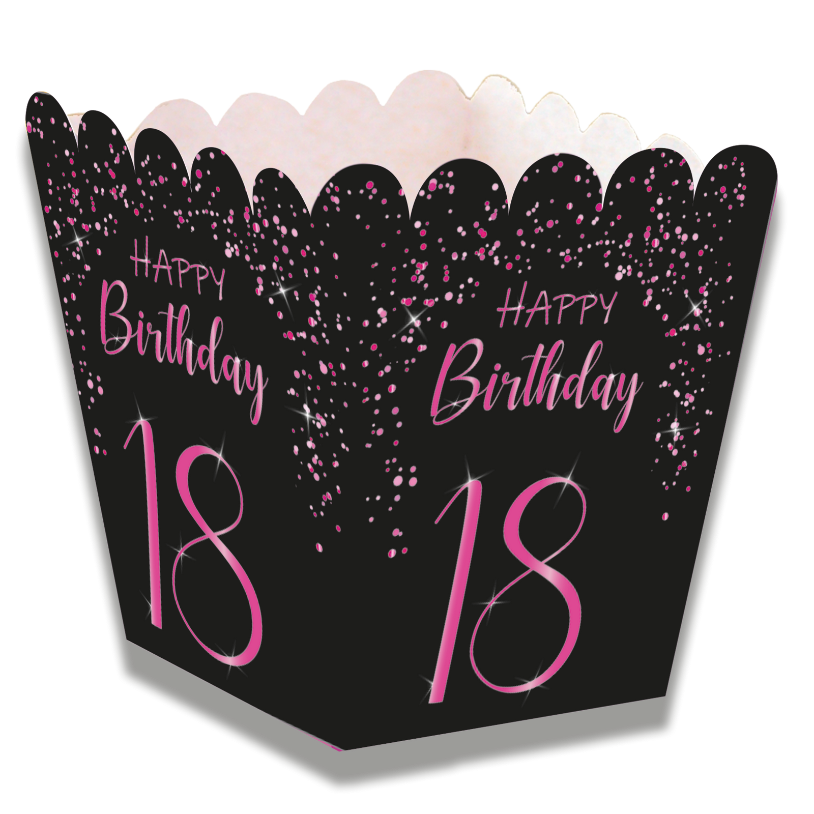 Cajita Baja Elegant Pink 18 años 7 x 5 x 5 cm