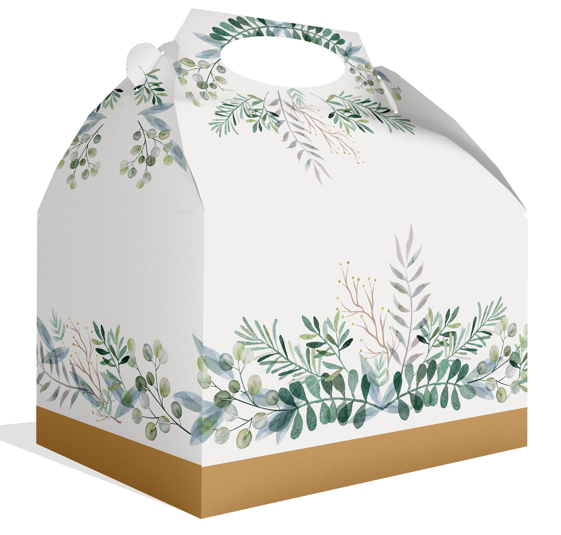 Cajita Greenery Party 20 x 16 x 11 cm