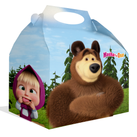 Caja Masha y el Oso 20 x 16 x 11 cm