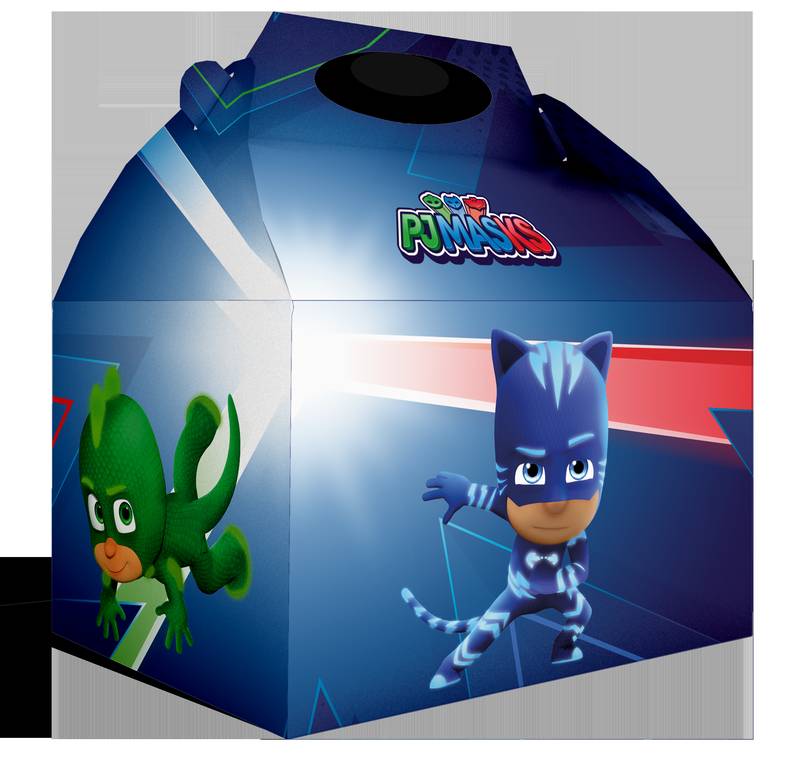 Caixa Pj Masks 20 x 16 x 11 cm