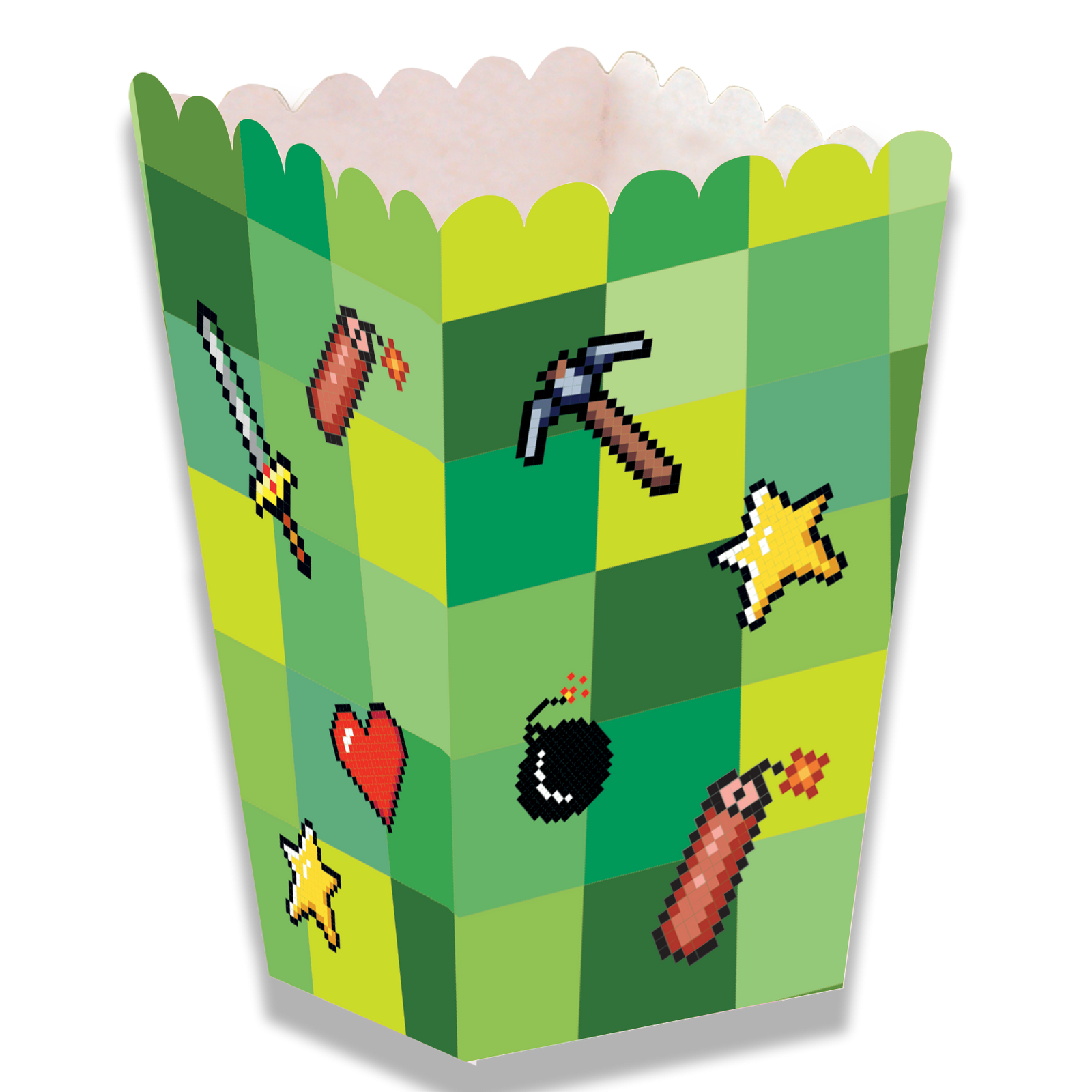 Cajita TNT Party Alta 5 x 5 x 12 cm