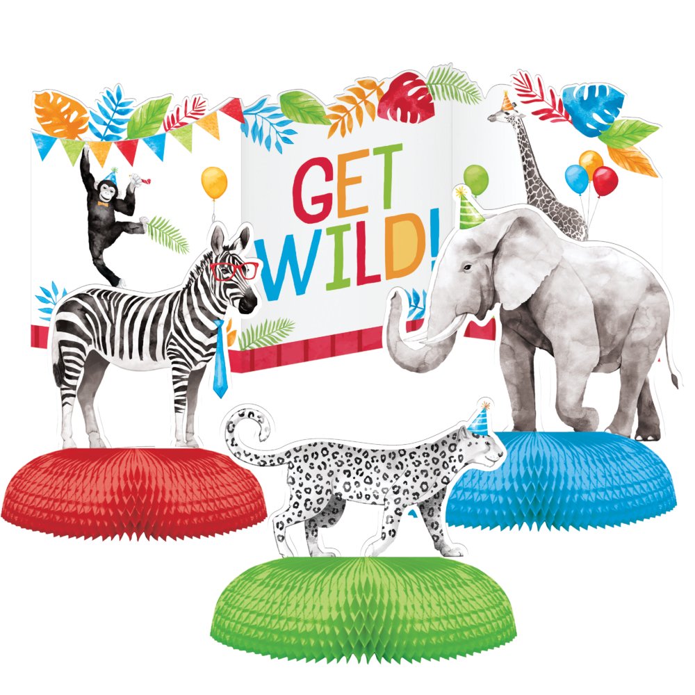 Centre de table Party Animals