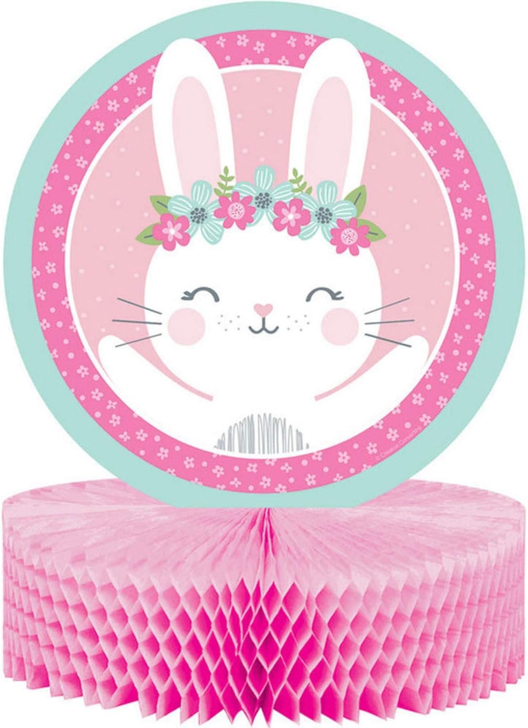 Centro de Mesa 1ST BDAY BUNNY