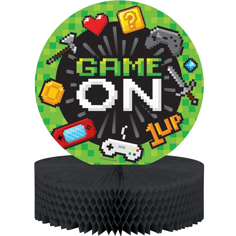 Centre de table pour une soirée jeux vidéo