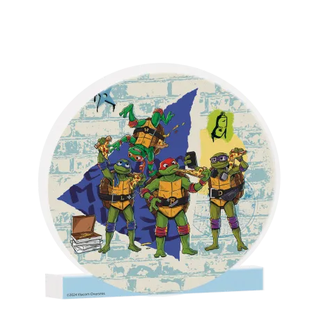 Figura in polistirolo delle Tartarughe Ninja