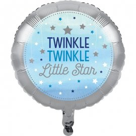 GLOBO FOIL 45 CM ONE LITTLE STAR - BOY