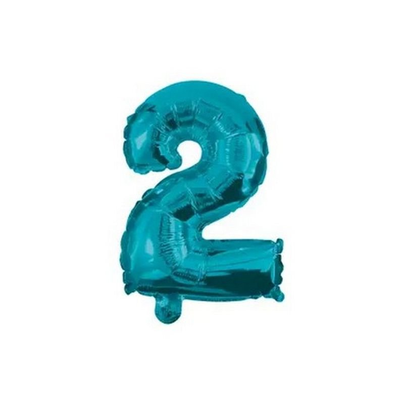 PALLONCINO NUMERO 2, 32 CM, BLU