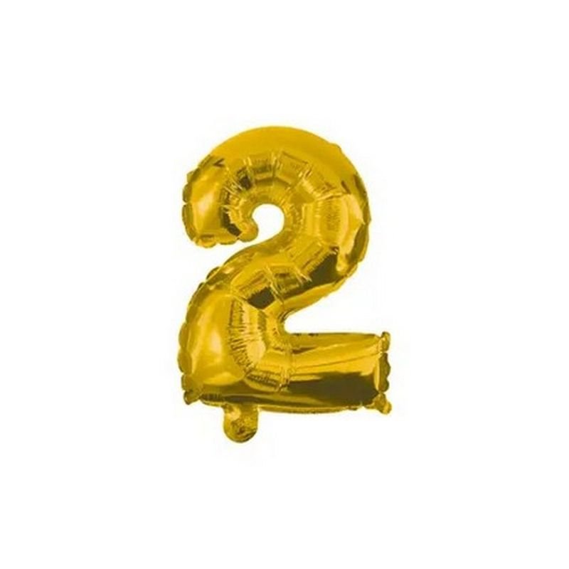 PALLONCINO ORO NUMERO 2, 32 CM