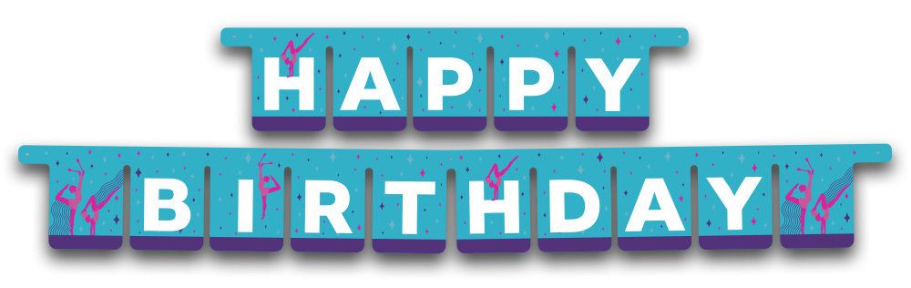 GUIRNALDA GYMNASTIC PARTY 3 metros