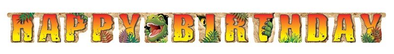 GUIRNALDA HAPPY BIRTHDAY  JURASIC DINO