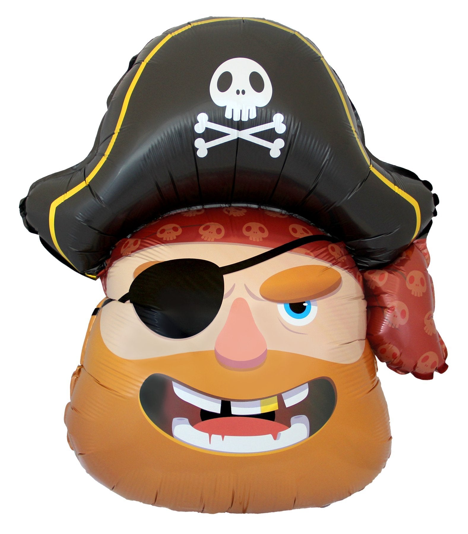 Ballon tête de pirate 52 x 82 cm