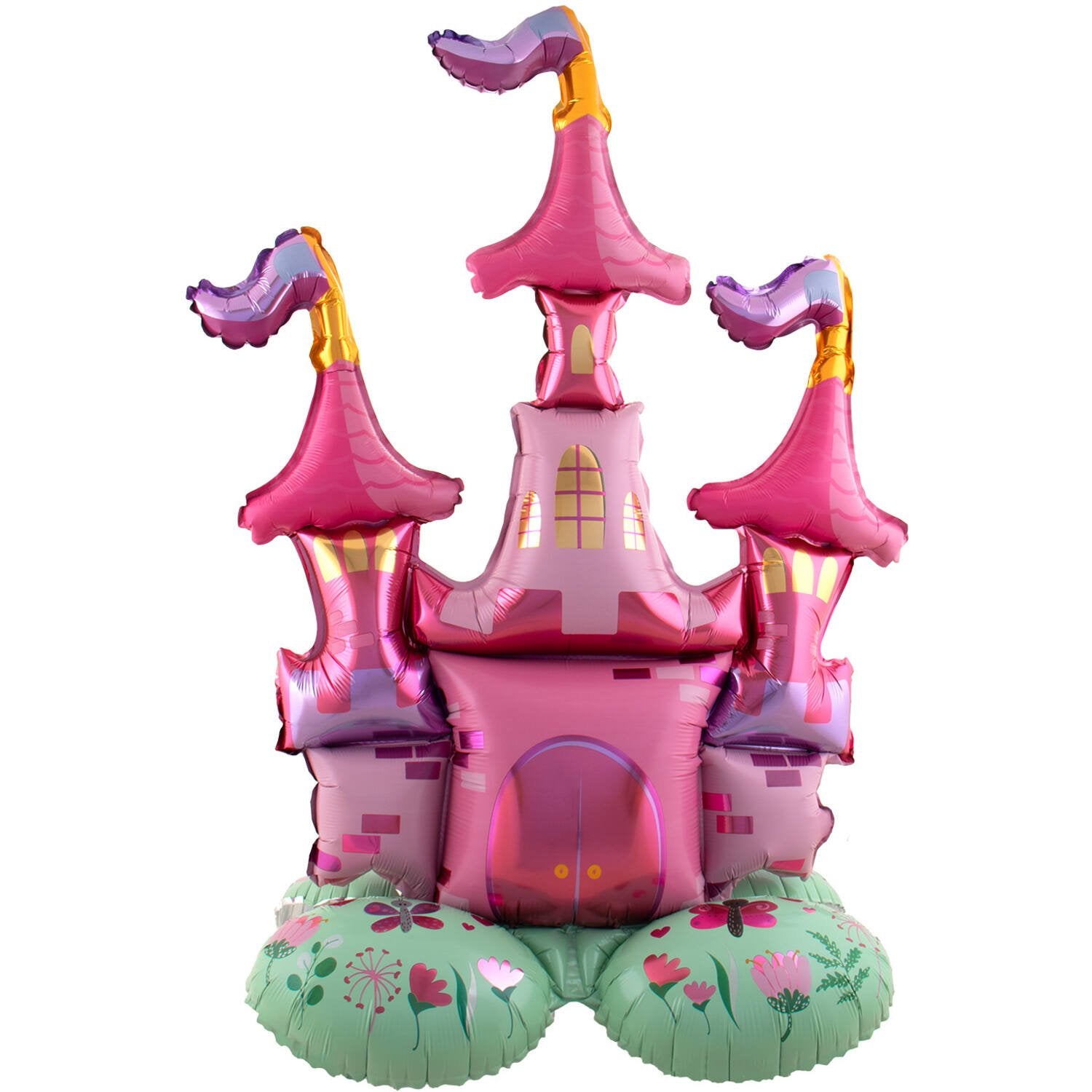 Globo Castillo de Princesa con Base 65 x 90 cm