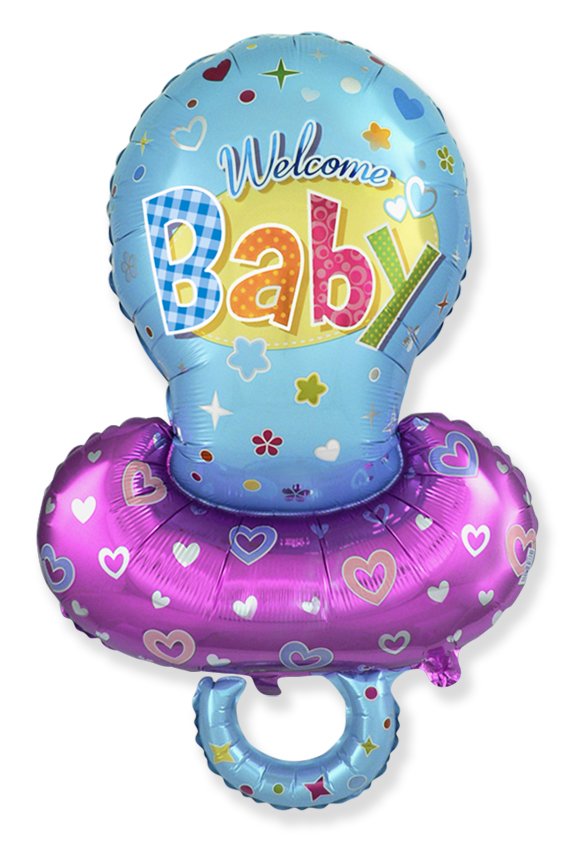 Globo Chupete Blue 101 x 58 cm