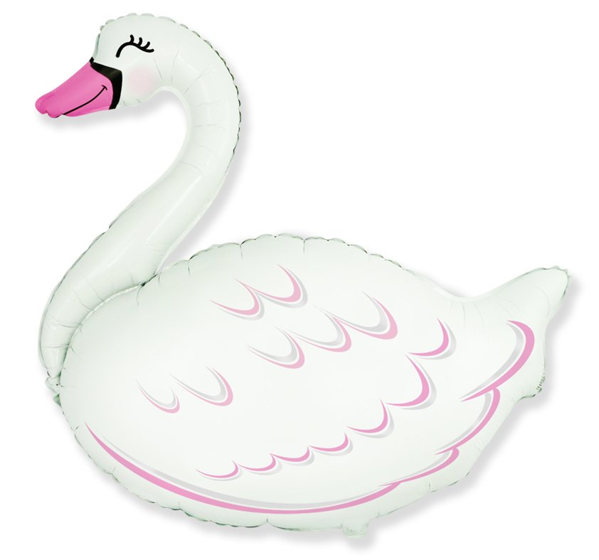 Globe cygne 82 x 80 cm