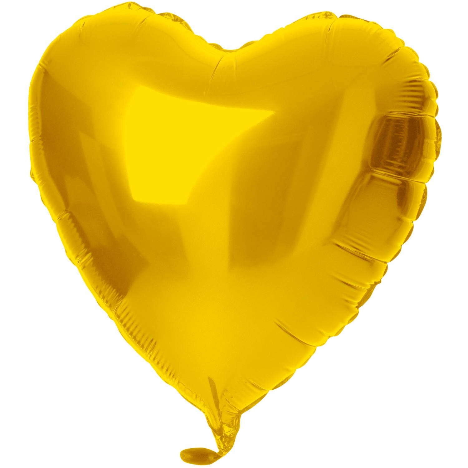 Palloncino in foil a forma di cuore 45 cm oro