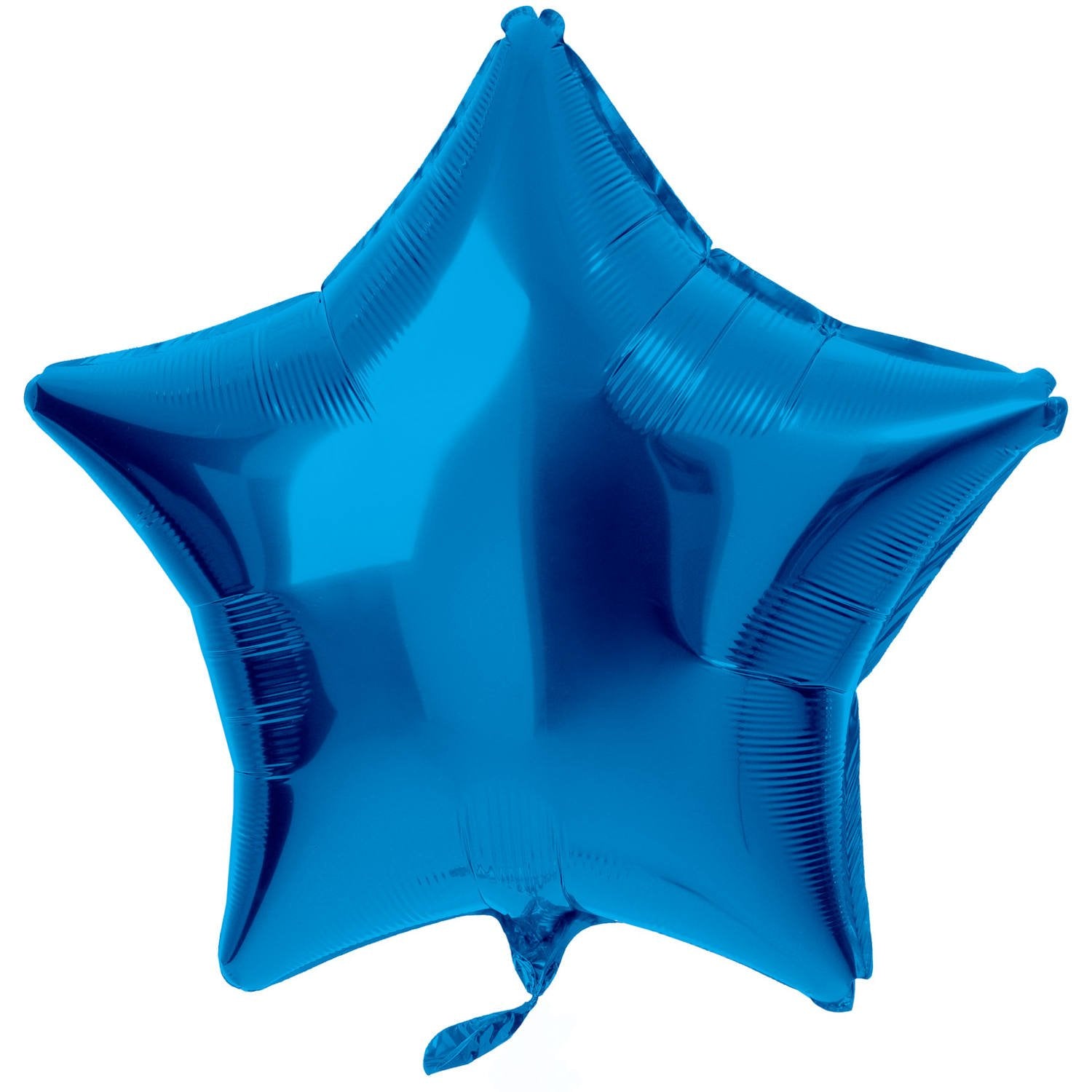 Palloncino in foil a forma di stella 48 cm blu