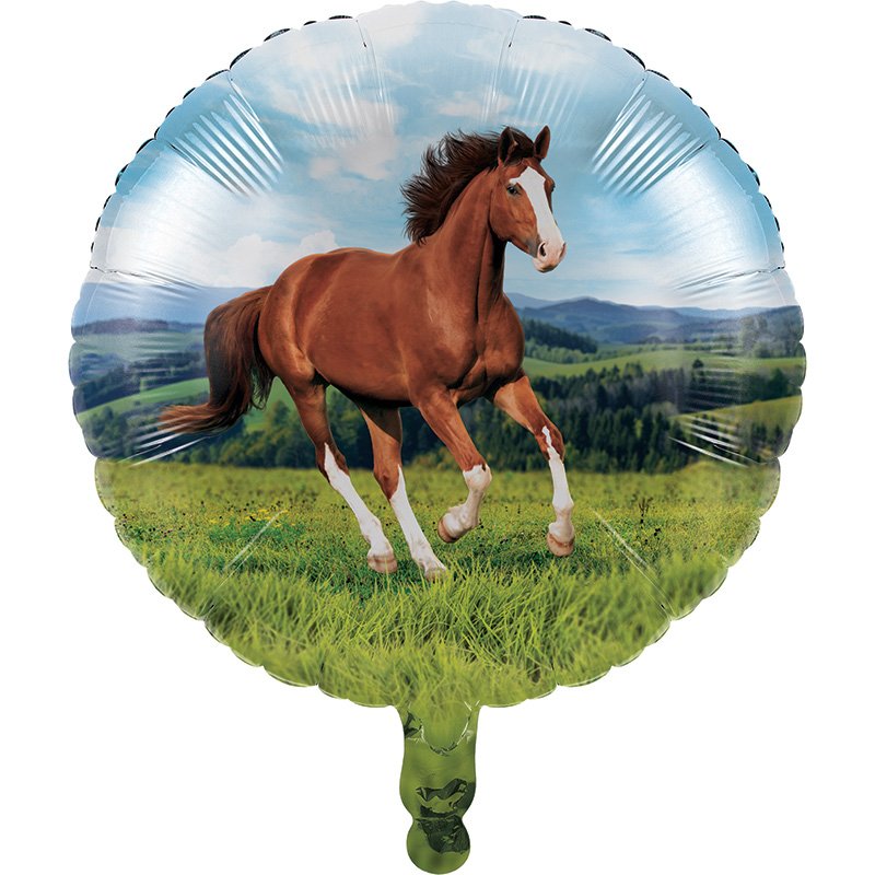 Palloncino in lamina cavallo e pony