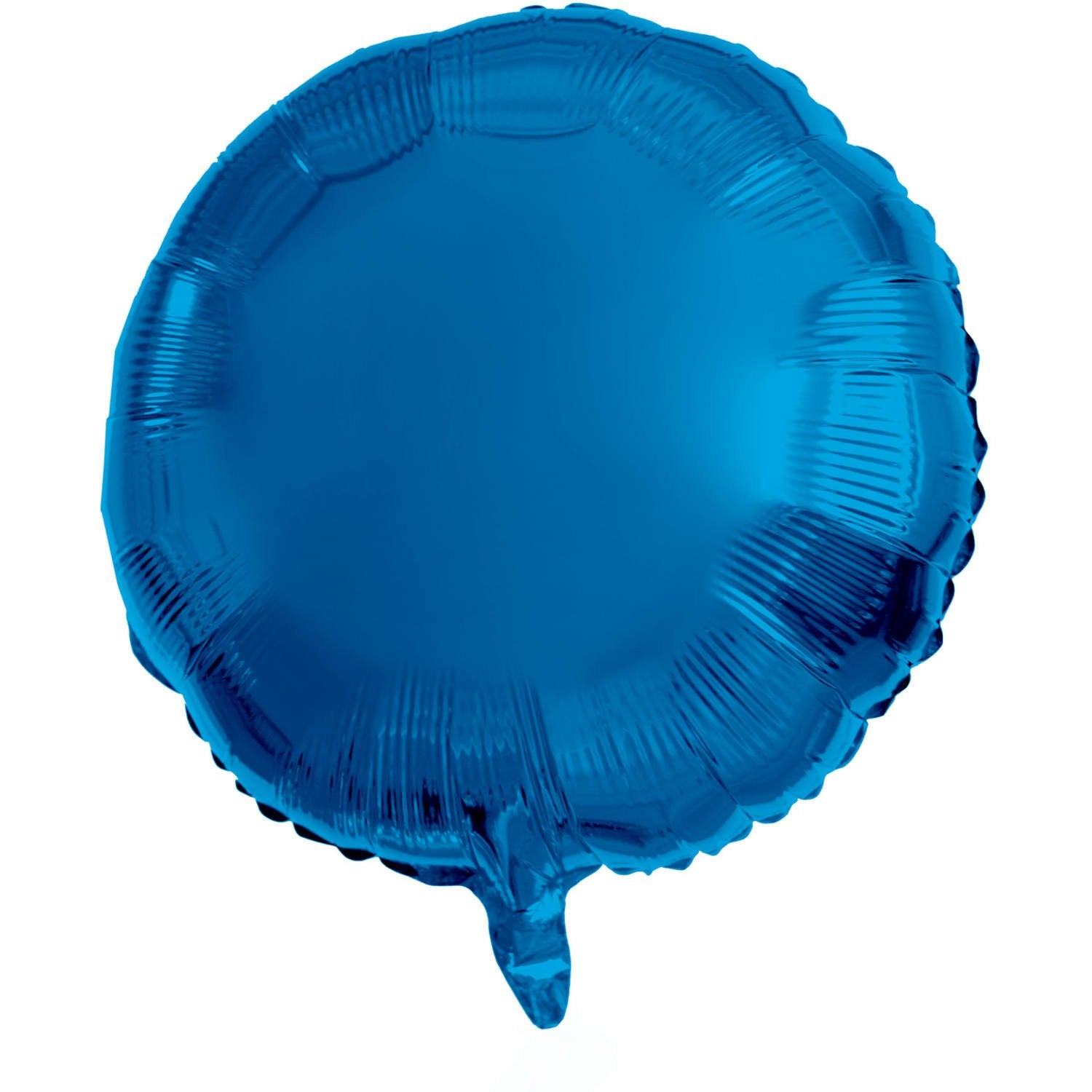 Palloncino rotondo in foil 45 cm blu