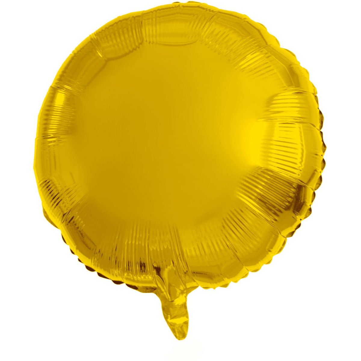 Palloncino rotondo in foil 45 cm oro
