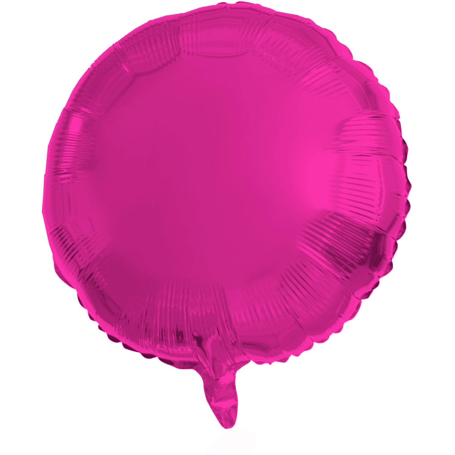 Palloncino rotondo in foil 45 cm rosa