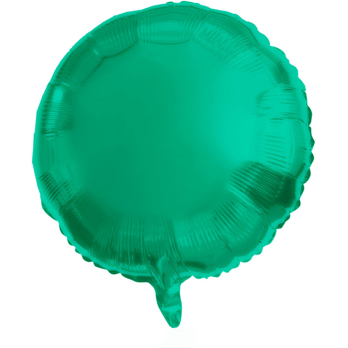 Palloncino in foil rotondo 45 cm verde opaco