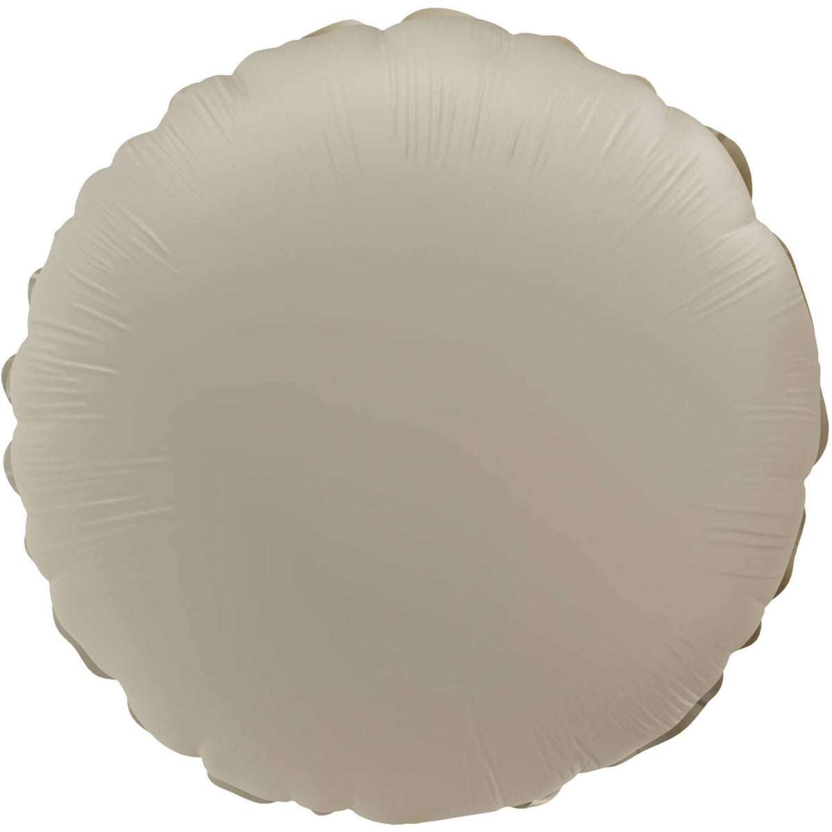 Palloncino rotondo opaco color latte cremoso da 45 cm