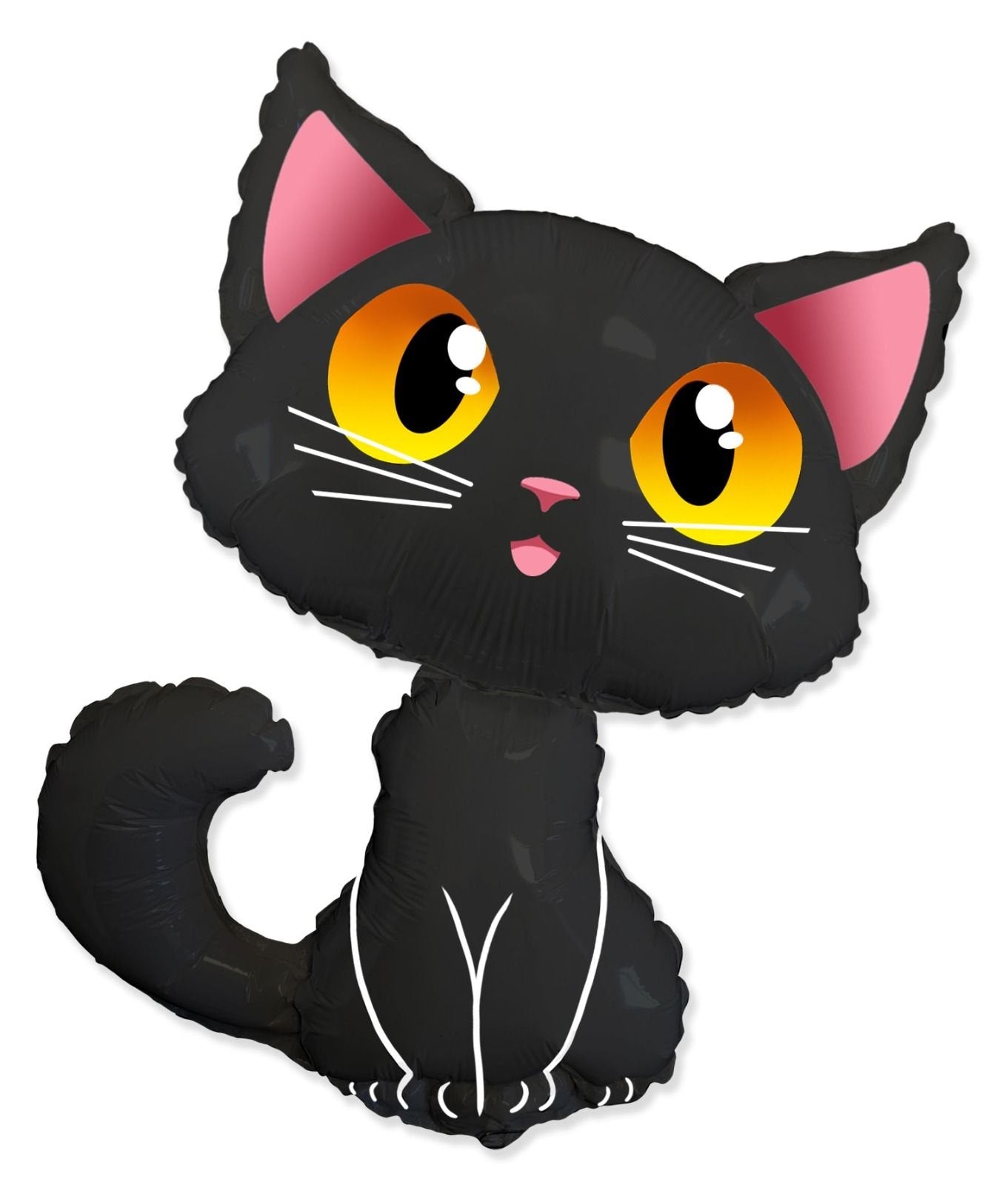 Globo Gato Negro 90 x 83 cm
