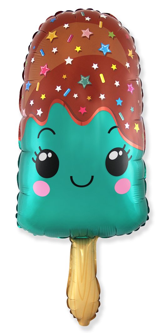 Globo Helado Turquesa 85 x 43 cm