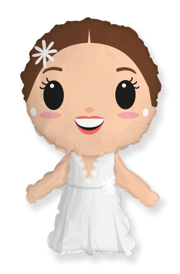 Globo Novia 99 x 60 cm