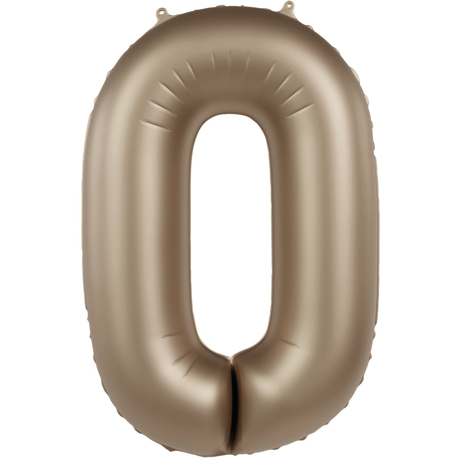 Palloncino numero 0 Starlight Gold Satin Glitter 86 cm