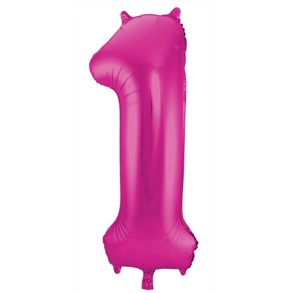Palloncino numero 1, 86 cm, rosa