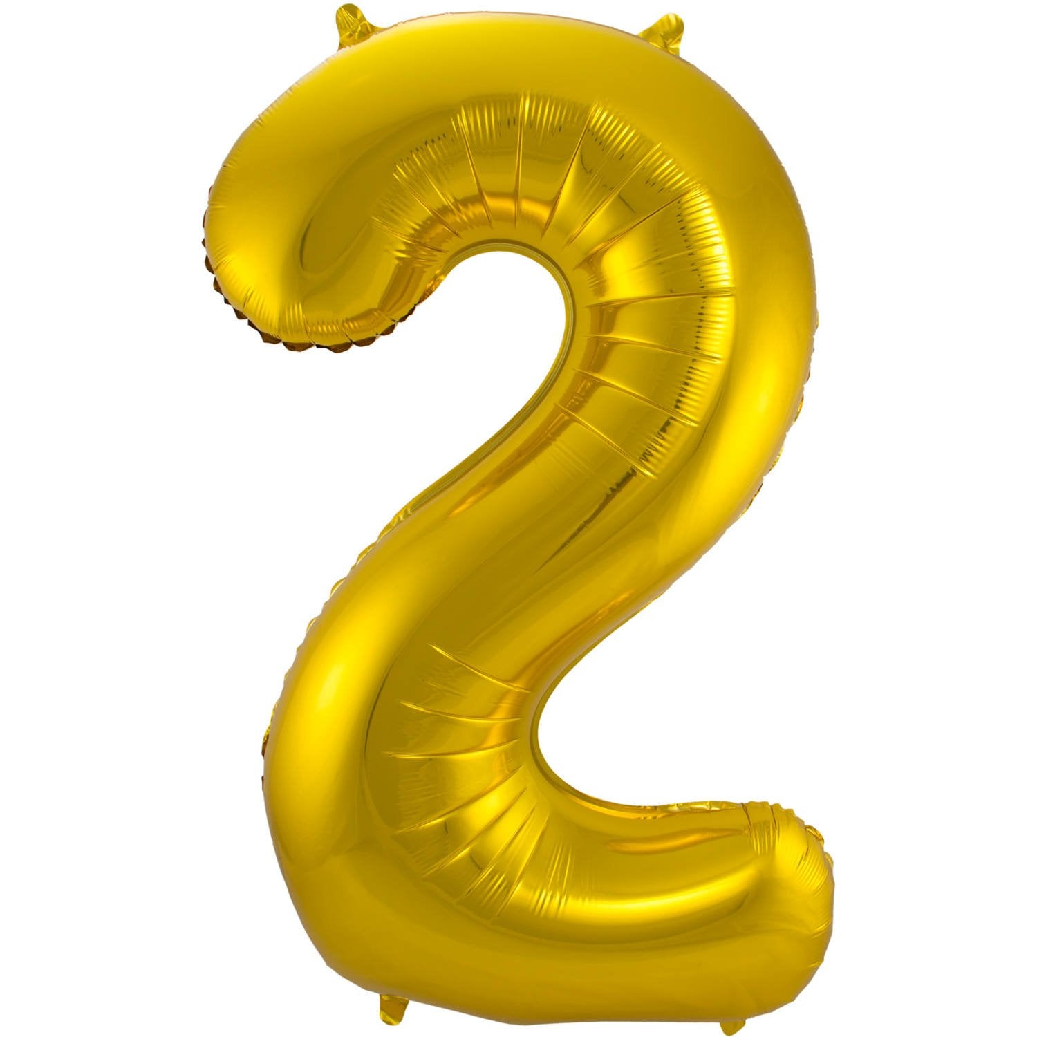 Palloncino numero 2 86 cm oro
