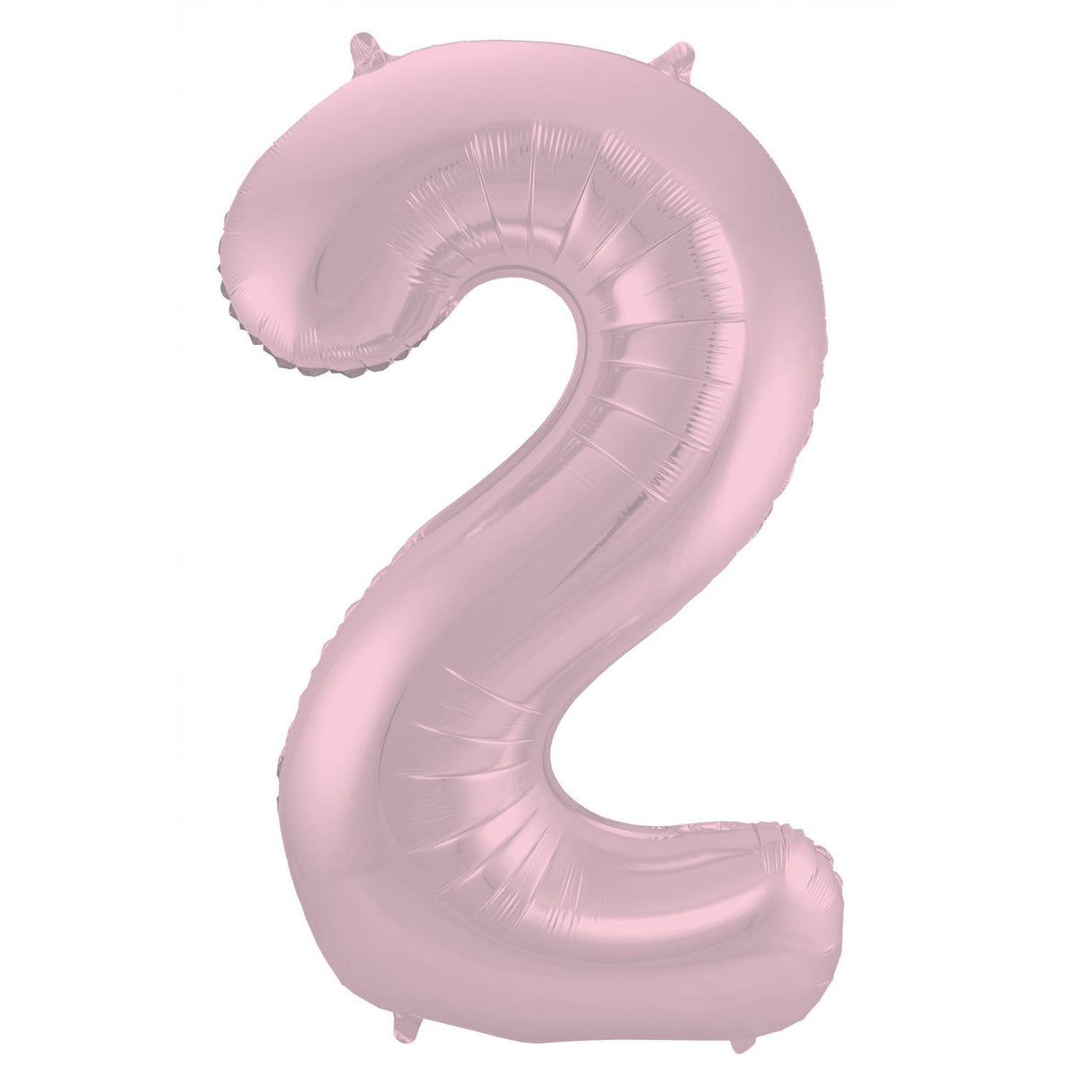 Palloncino numero 2 86 cm rosa pastello