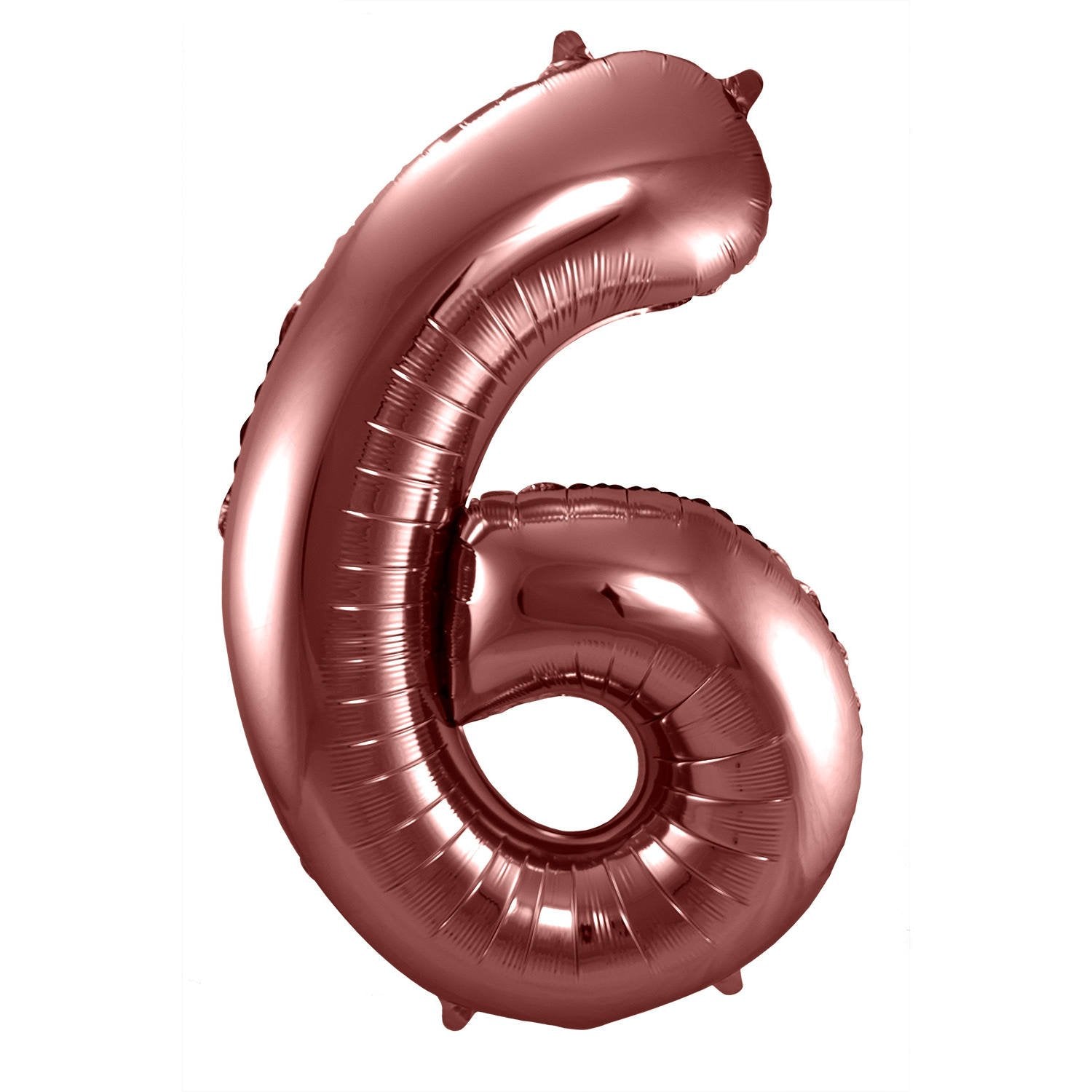 Palloncino numero 6, 86 cm, bronzo