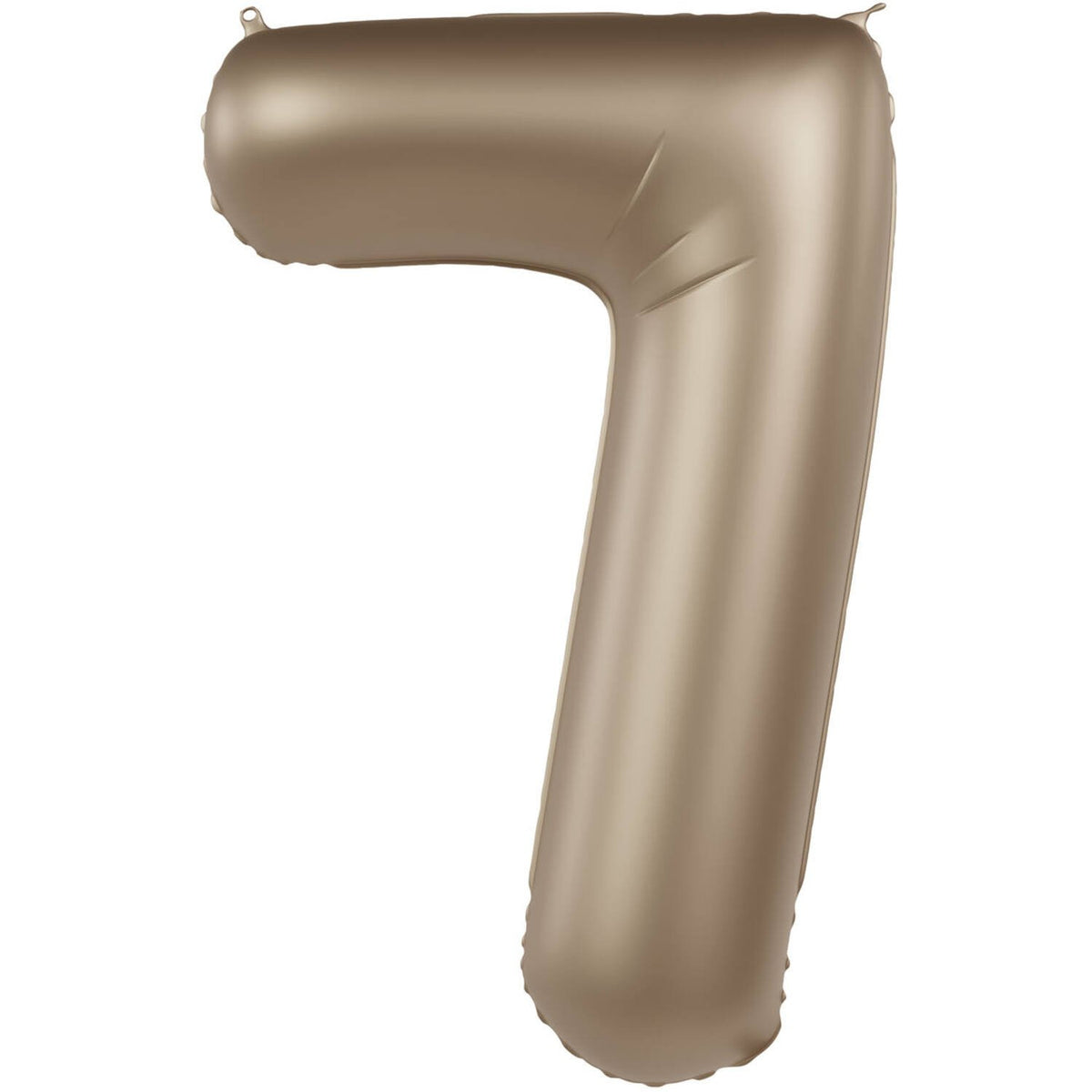 Palloncino numero 7 Starlight Gold Satin Glitter 86 cm