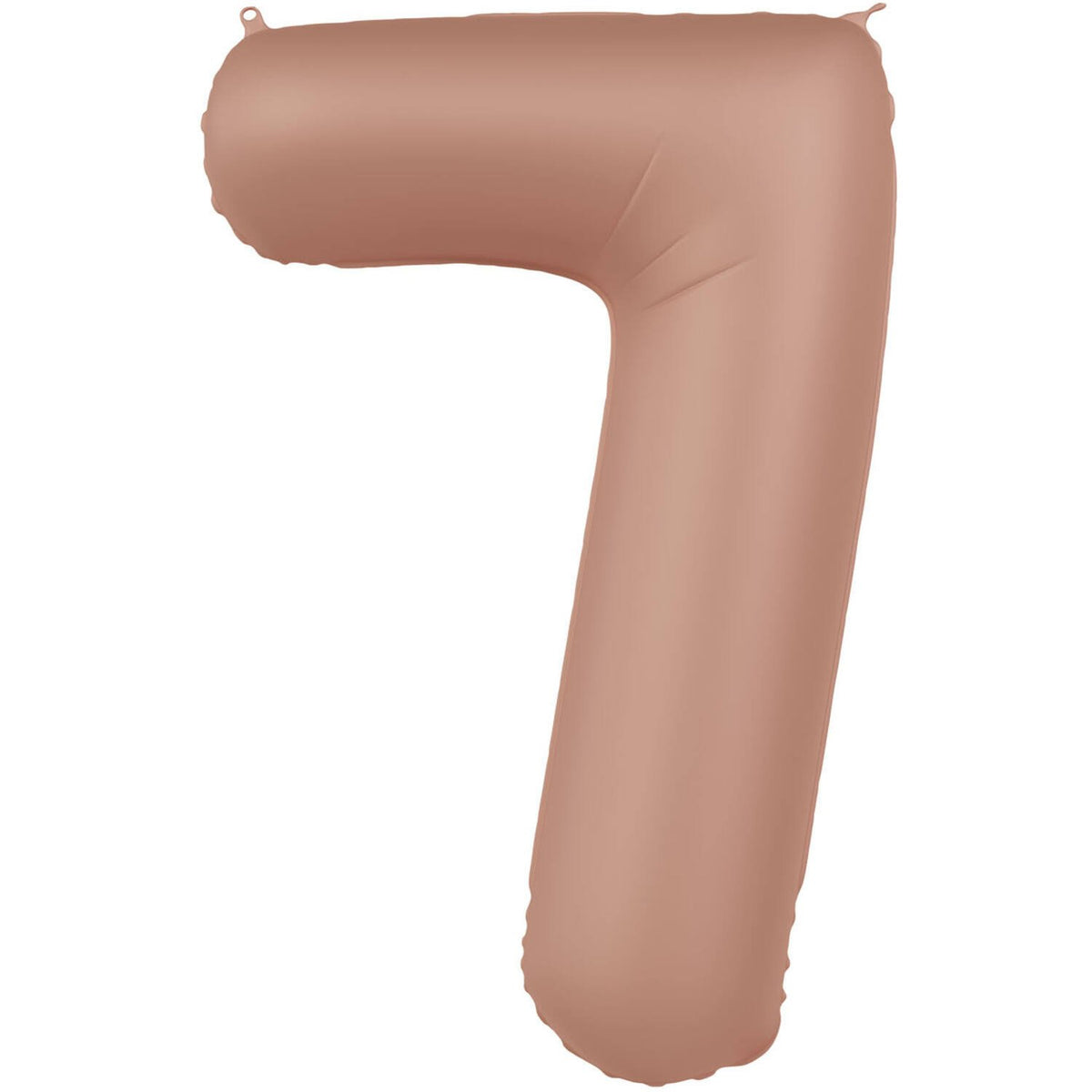Palloncino numero 7 Vintage Rose Ultra Matte 86 cm