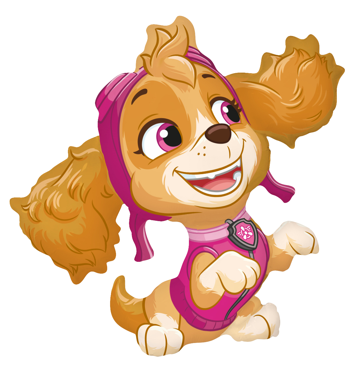 Globo Patrulla Canina Forma Skye 71 x 78 cm