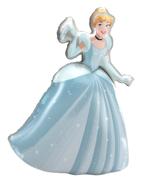 Globo de Foil con forma Cenicienta 85 x 64 cm