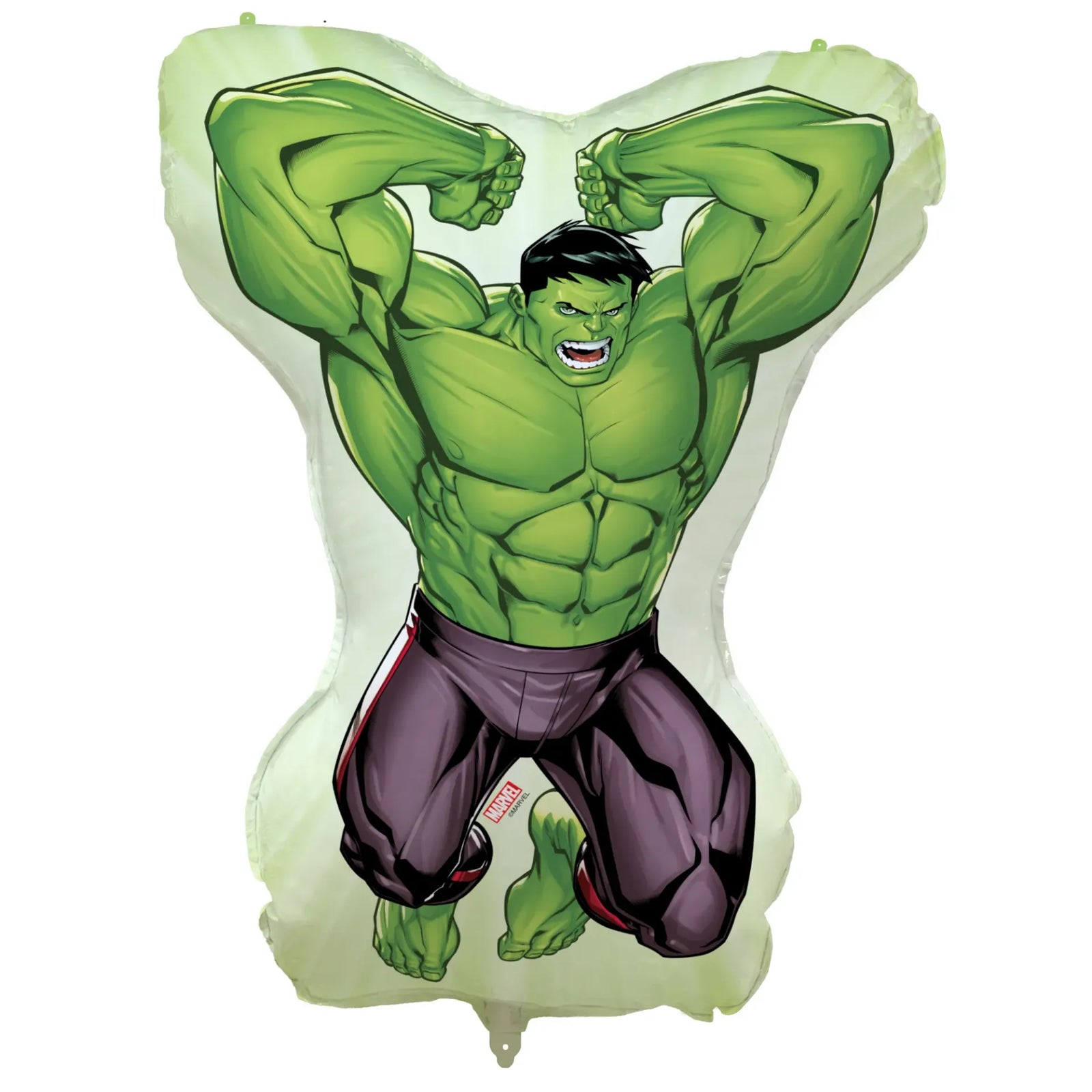 Globo de Foil con forma de Hulk 86 x 68 cm