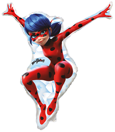 Globo forma Ladybug 86 x 76 cm