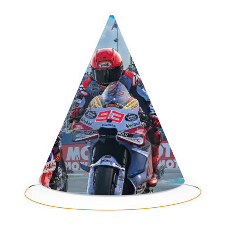 6 casquettes MotoGP
