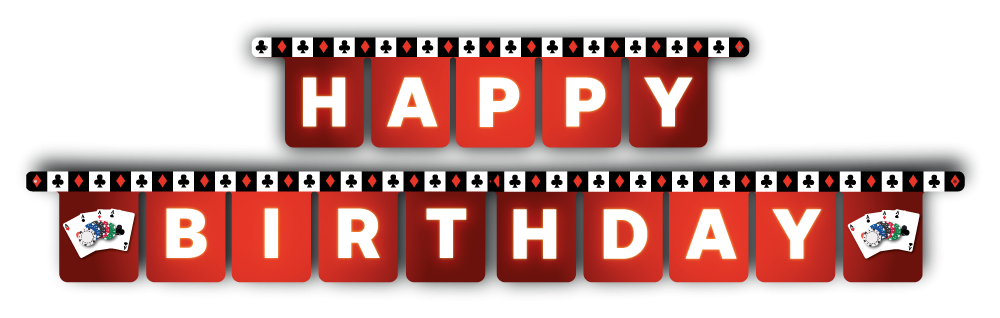 Guirnalda Casino 3 metros