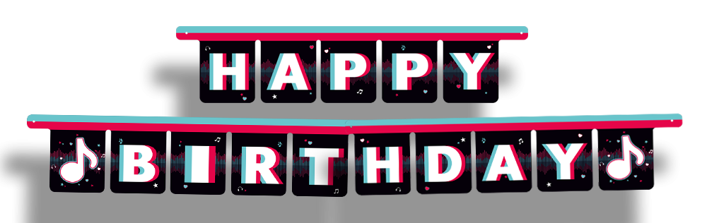 Guirnalda Dance Party 3 metros