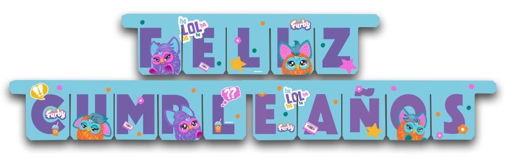 Guirnalda Español Furby 3 m