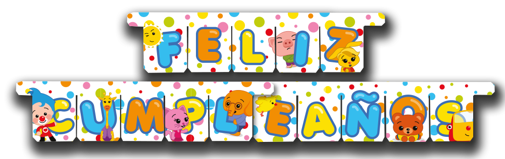 Guirnalda Española Payaso Plim Plim