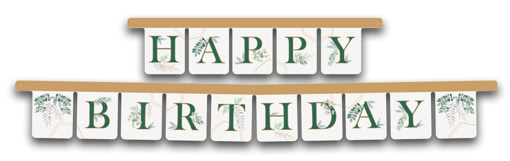 Guirnalda Greenery Party 3 metros